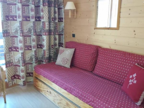 Studio cosy pour 2 pers. avec balcon, pieds des pistes à Valmorel - FR-1-356-399